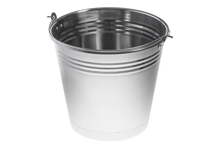 Ved/ Bastuhink 12 Liter, Rostfri