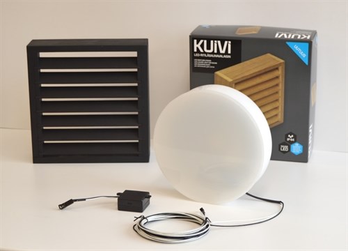 Bastulampa Kuivi Grå