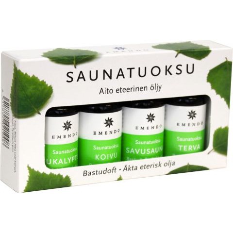 Emendo Bastudoft Eukalyptus, Björk, Rökbastu och Tjära 4x10